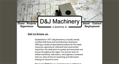 Desktop Screenshot of djmachinery.net